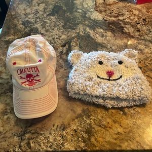 2 kids’ hats